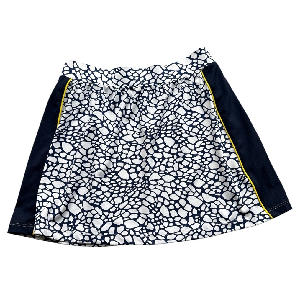 Tail Blue and White Pebble Pattern Golf Skirt size small